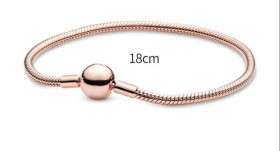 Pulsera Cadena de Serpiente de Pandora
