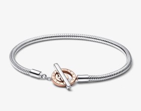 Pulsera Cierre en T, PANDORA Moments Talla 18,19