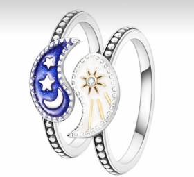 Anillo De Sol y Luna Celestial PANDORA