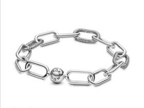 Pulsera Cadena Eslabones Anchos Talla 18,19