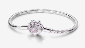 pulsera PANDORA huella de perrito Talla 18